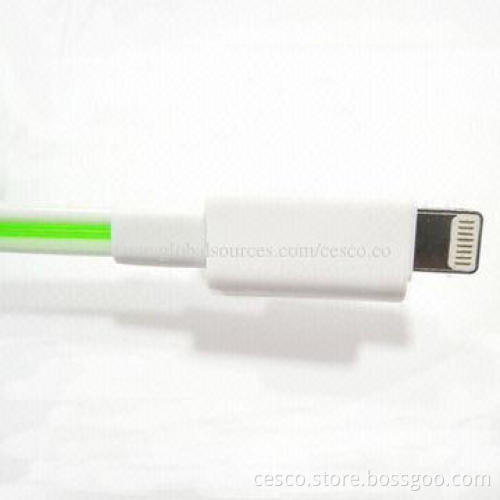 Visible Flowing Current EL Light USB Sync Cable for iPhone 5
